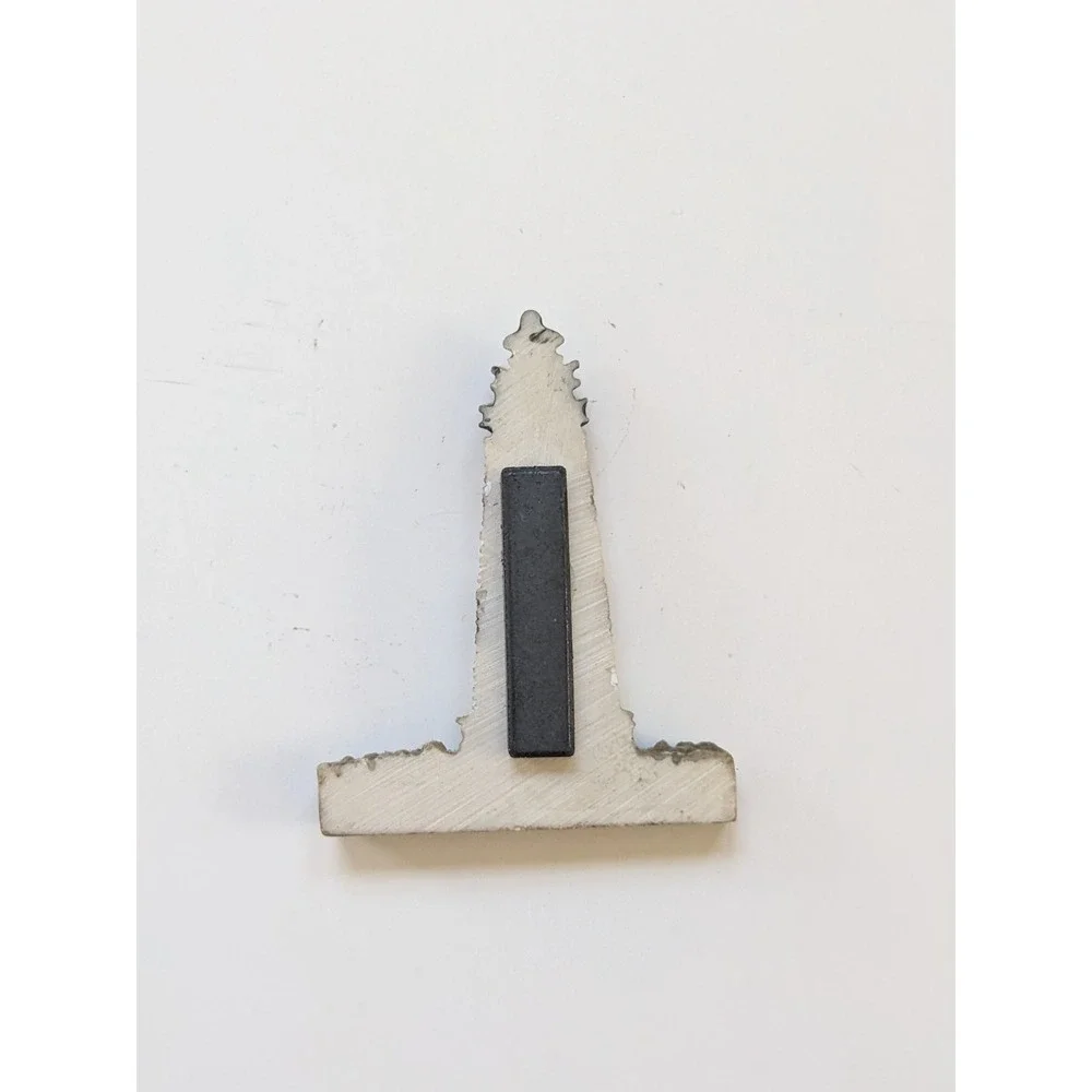 Morris Island Lighthouse SC South Carolina Souvenir Fridge Magnet‎ 3D Charleston
